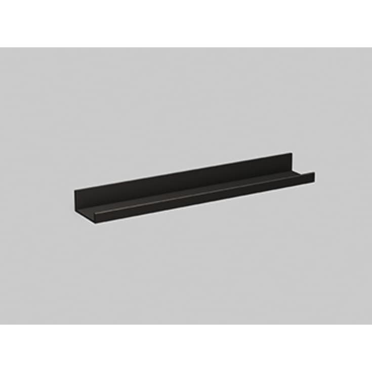 Laufen Assist hylde, 60x10 cm, mat sort