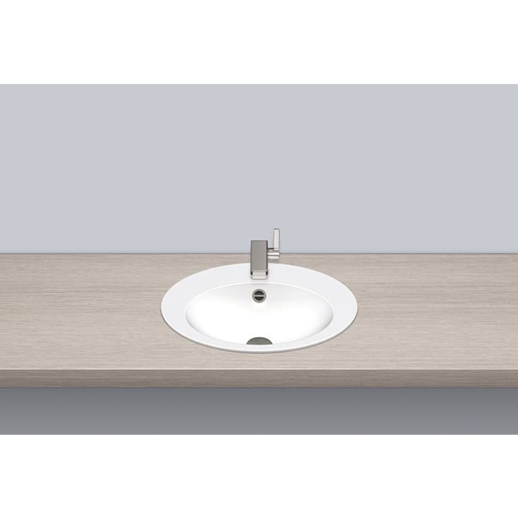 Alape O-Series håndvask, 50x40 cm, hvid