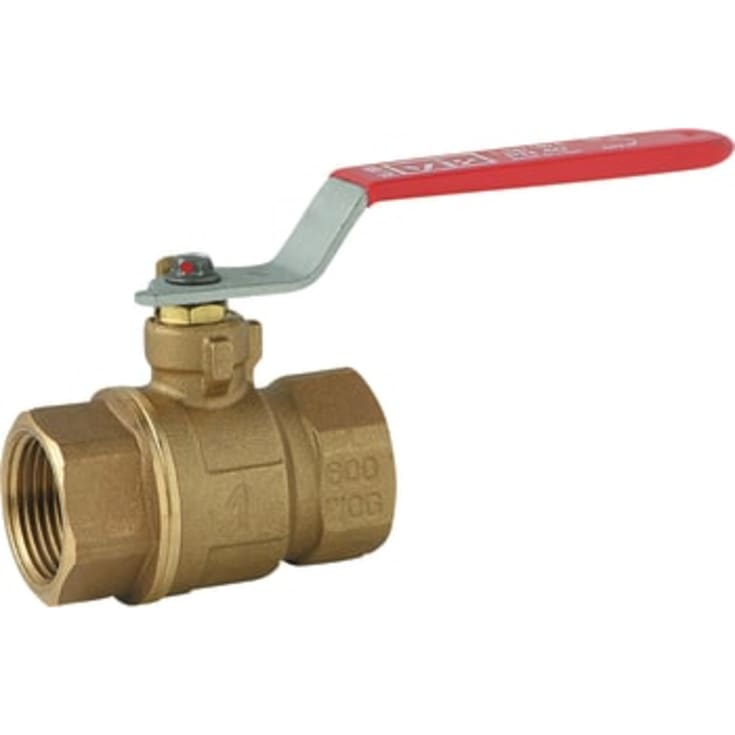 3" Rødgods kugleventil muffe/muffe