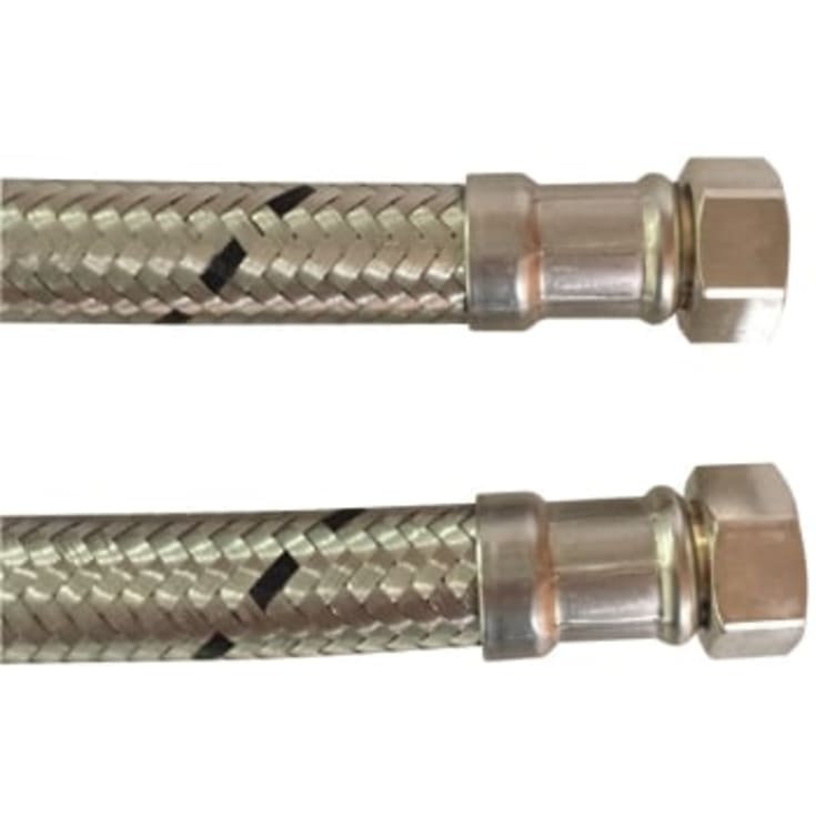 Silikonslang 1" rak x 1" rak 500mm m/fiberpackningar