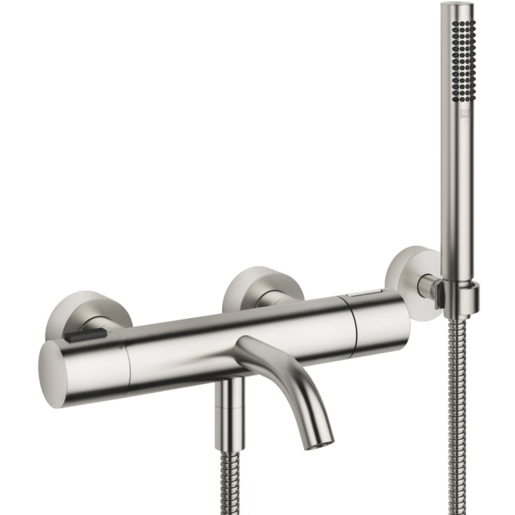 Dornbracht kararmatur med brusesæt, mat platin