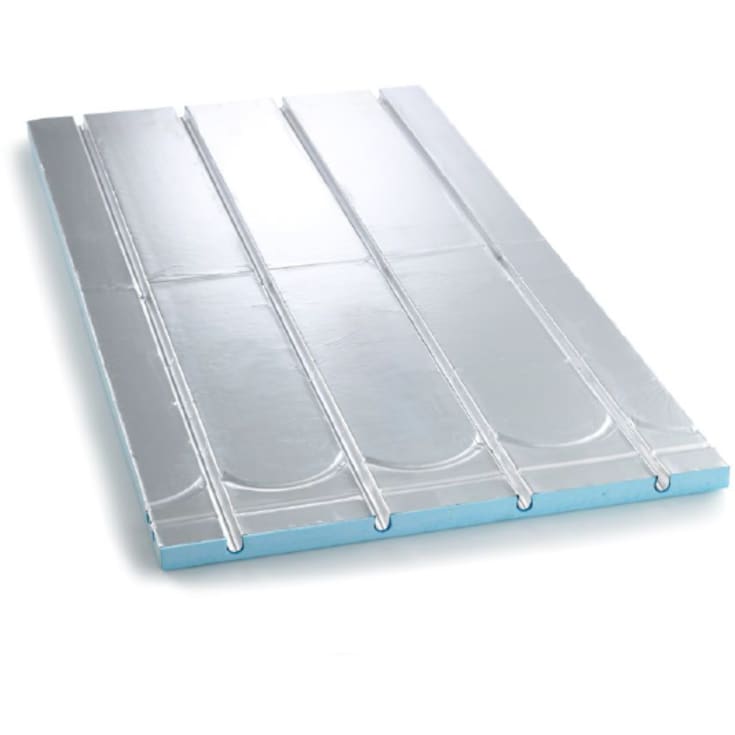 Nordic gulvvarmeplade 1200x600x25 mm, 16 mm pex-rør