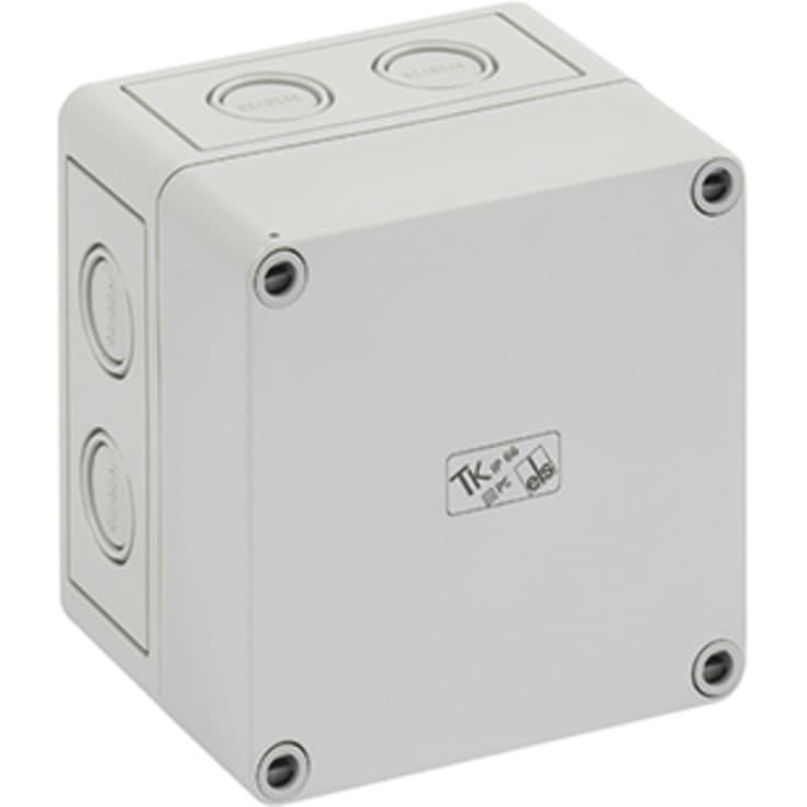 Eske TK PS 1111-9-M, 110 x 110 x 90 mm, grå