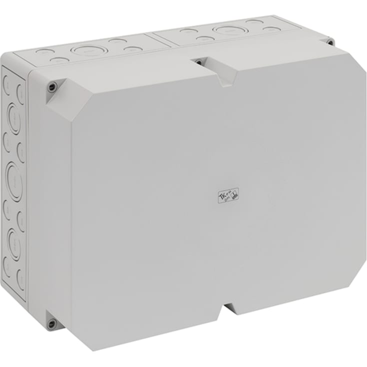 Boks TK PS 3625-16-M, 361 x 254 x 165 mm, grå