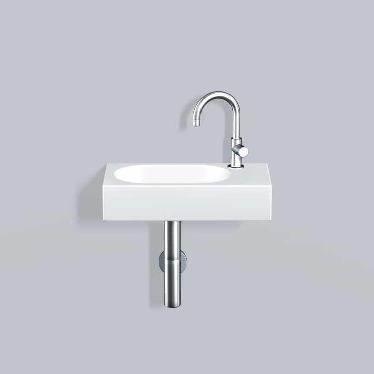 Laufen Fusion.S tvättställ, 45x23,6 cm, vänster, vit