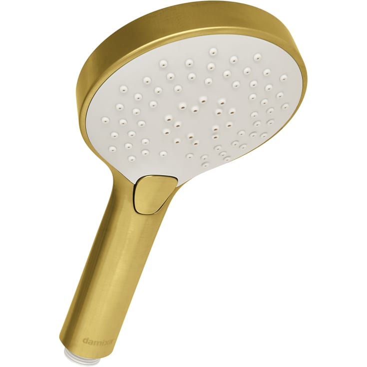 Damixa Silhouet hånddusj, vannbesparende, børstet børstet messing