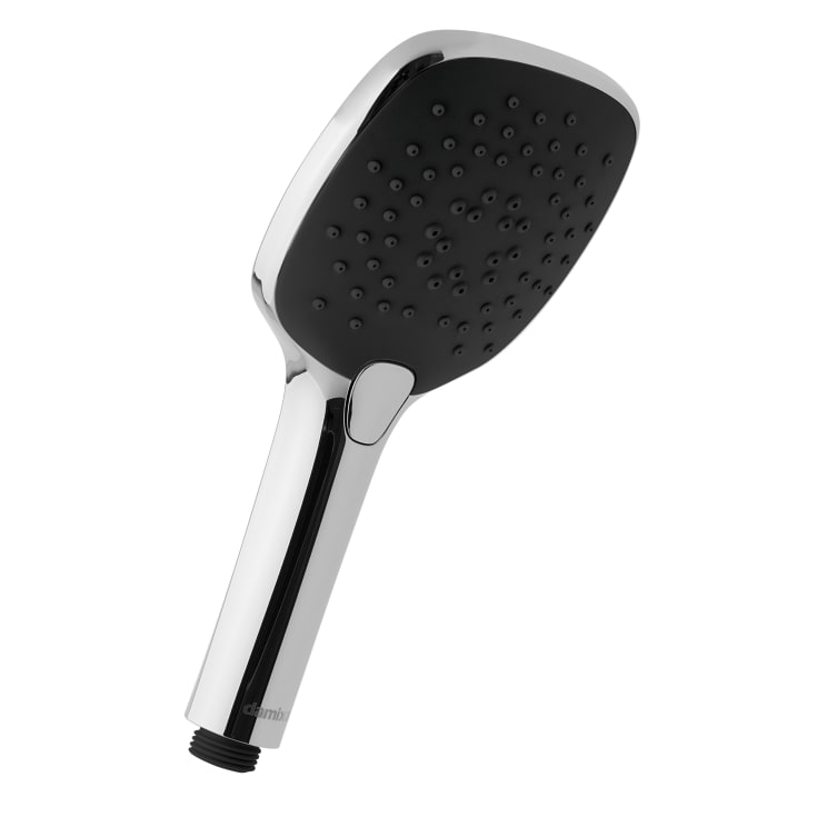 Damixa Slate 4 hånddusj, vannbesparende, krom/sort