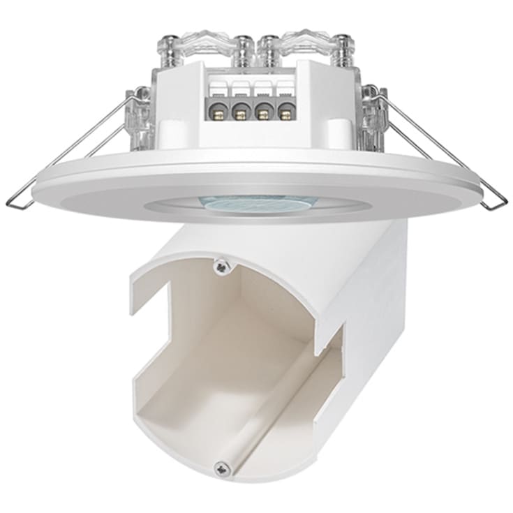 Rörelsesensor MD-FLAT-E 360i/8 RUND VIT