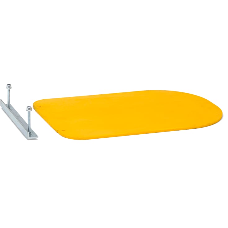 Vulcolan plate for Husqvarna vibrator LG164, 450 mm