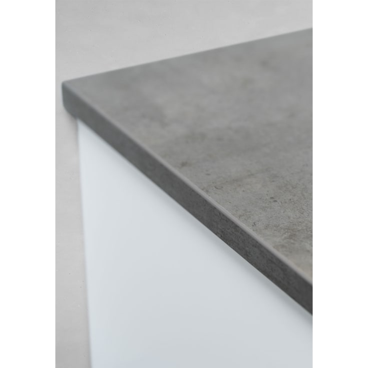 Noro benkeplate, 101x46.2 cm, gråspraglete