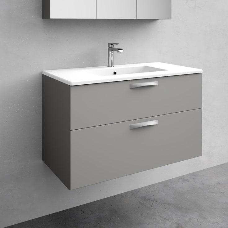 Noro City servantskap, 90x45.3 cm, grå