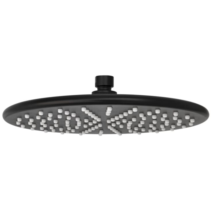 Damixa Silhouet takdusj, Ø25 cm, vannbesparende, matt sort