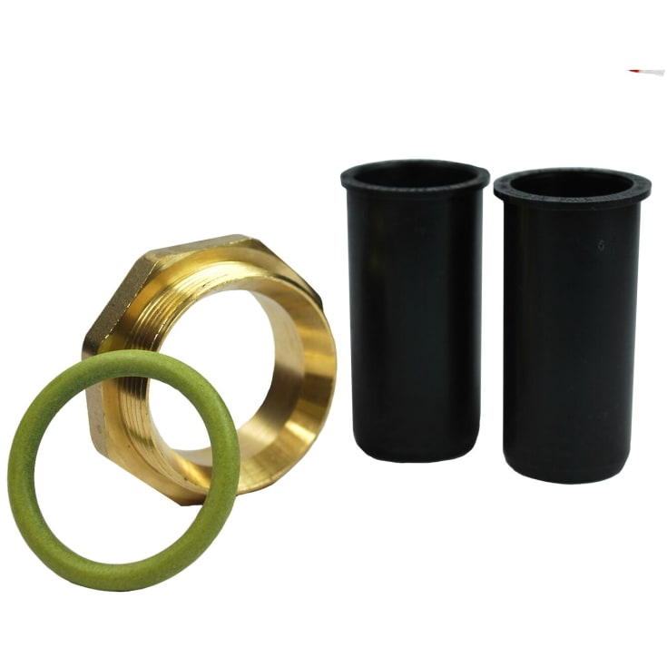 Isiflo 40 mm mutter, NBR O-ring & stödhylsa i SDR11 + 17,6