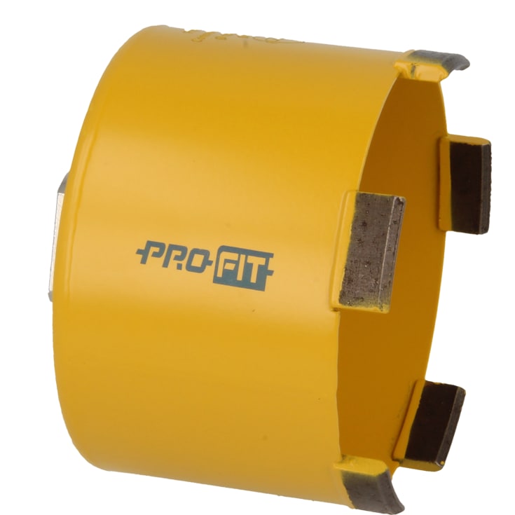 ProFit beton hulsav med adapter, 102 mm