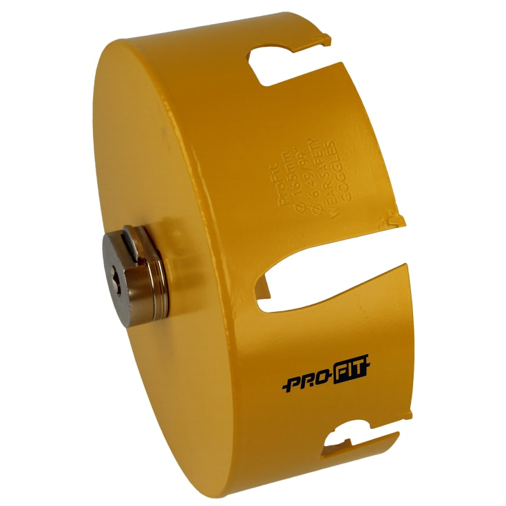 ProFit Multi Purpose HM hulsav med adapter, 165 mm
