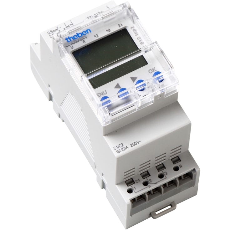 Kontaktklocka Digital Week, 1 kanal, TR 610 TOP3