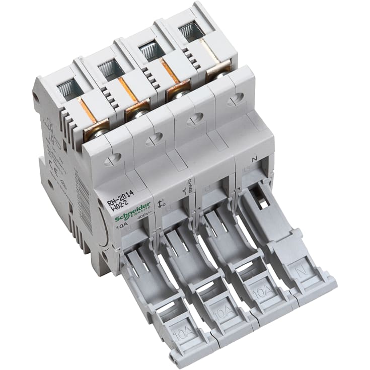 Schneider Acti9 gruppeafbryder D01 4P, 16A