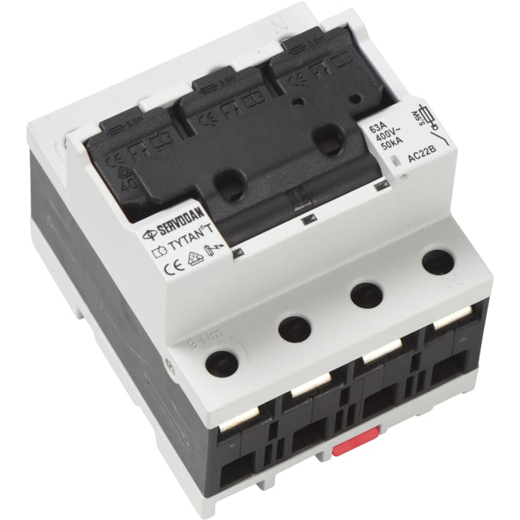 Gruppbrytare Tytan T 2-63A 3P+N