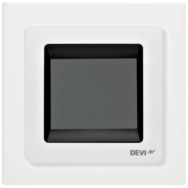 Devi reg Touch Termostat, hvid