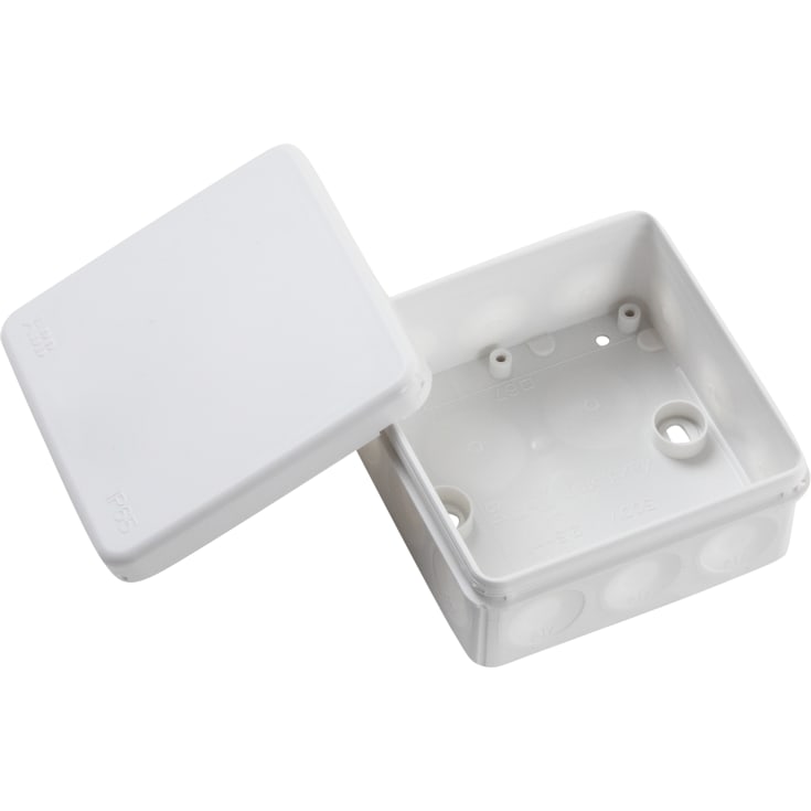 ABB AP9 forgreningsdåse, 86x86x39 mm, hvid