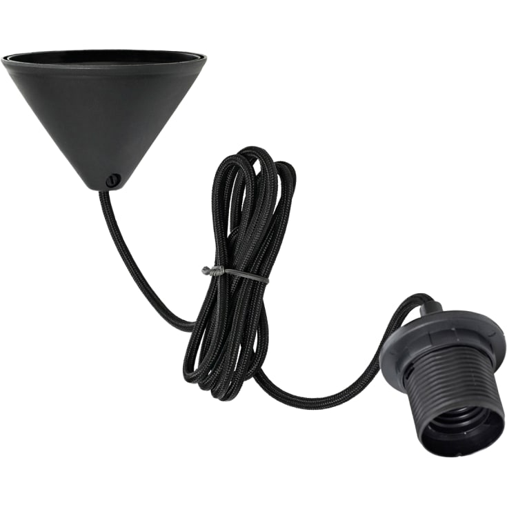 Nielsen Light pendeloppheng, sort