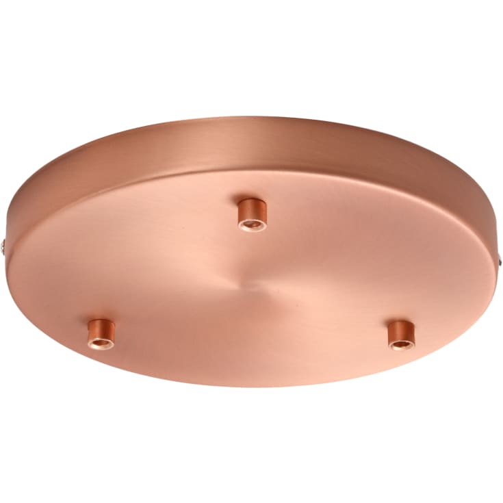 Halo Design Baldakin Metall med 3 hull-Kobber (Børstet/Matt)