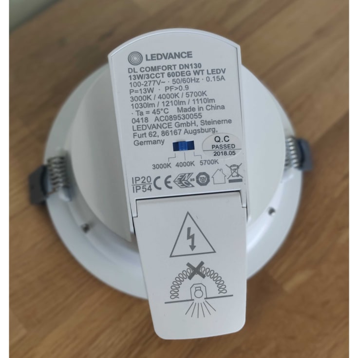 Ledvance LED-downlight för butiker