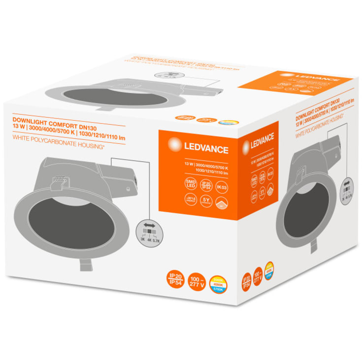 Ledvance LED downlight til butikker