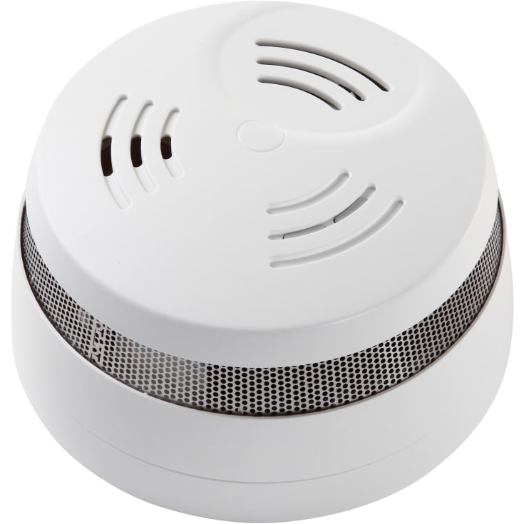 Cavis brandvarnare RF, 230V, trådlös, vit