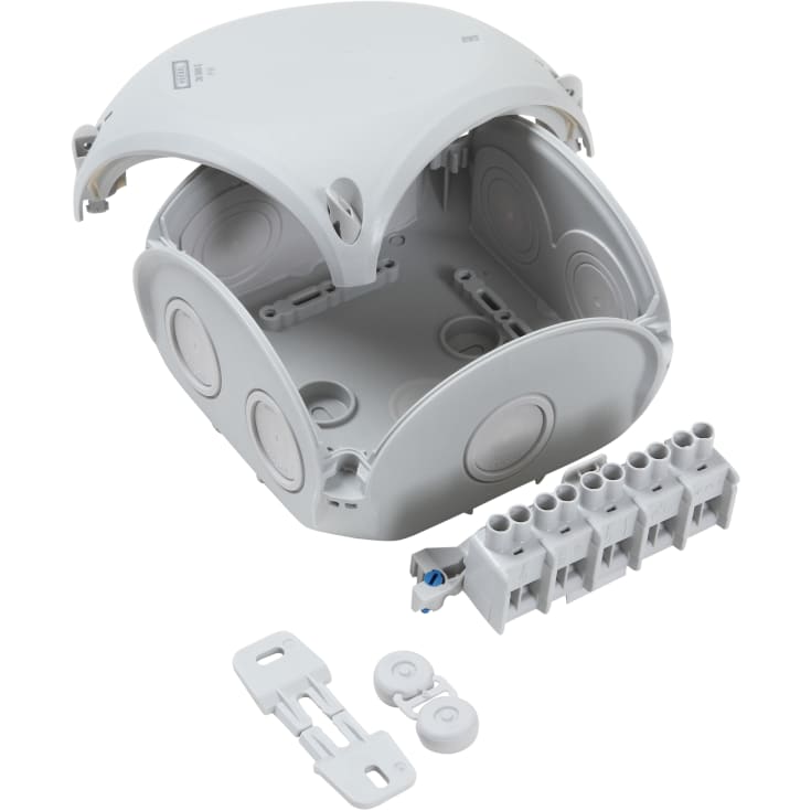 Hensel DK0606G membrandosa, 130x130 mm, grå