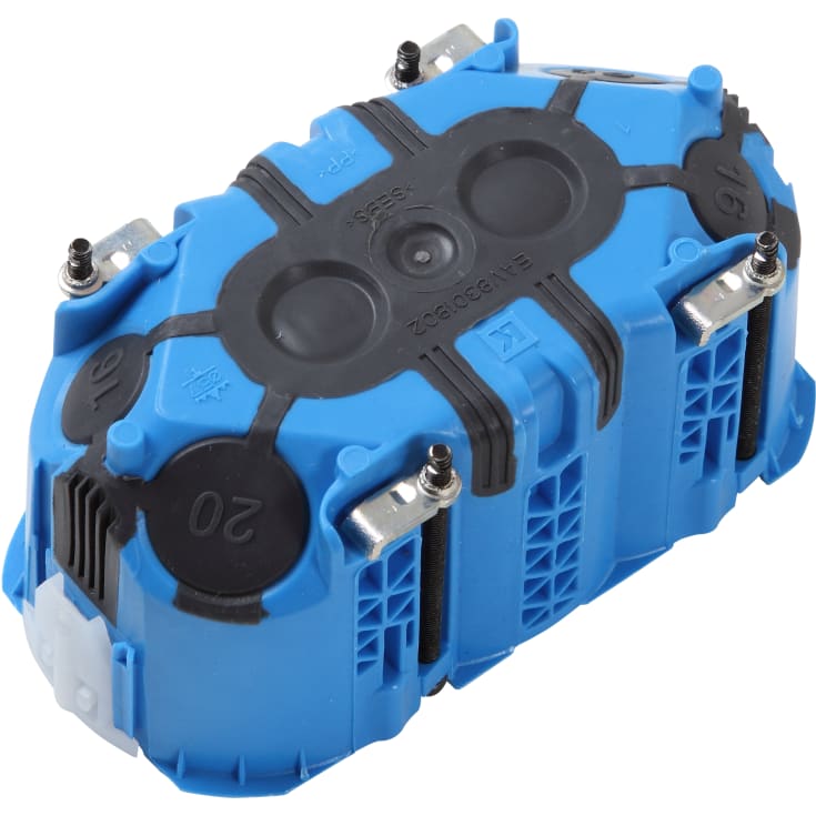 LK Fuga Air forfradåse, 2 modul, blå