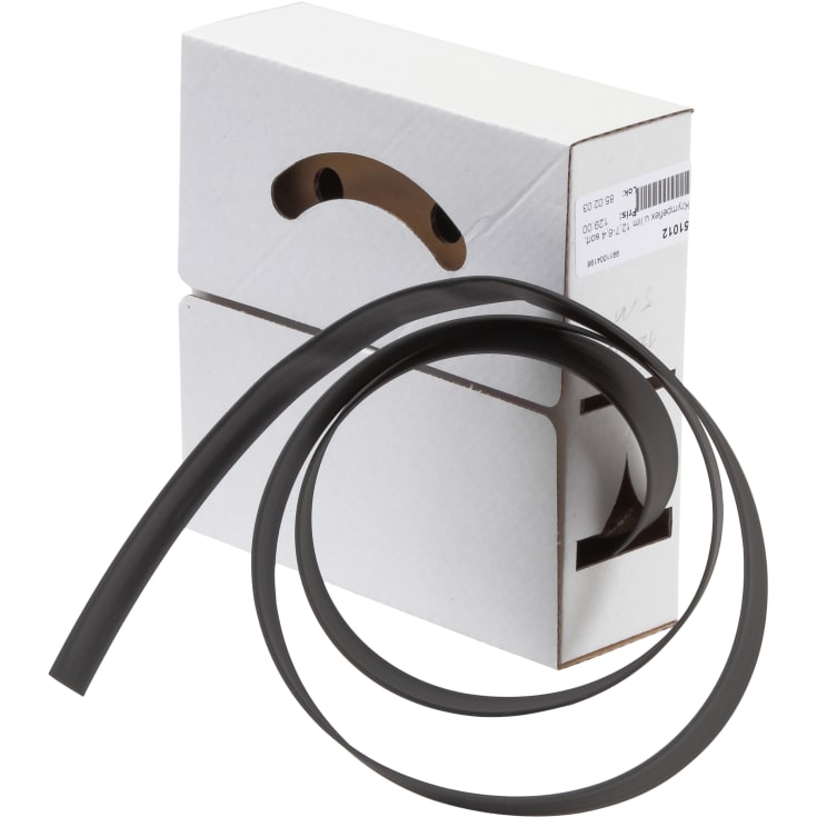Krympeflex uden lim, Ø9,5/4,7 mm, 5 meter, sort