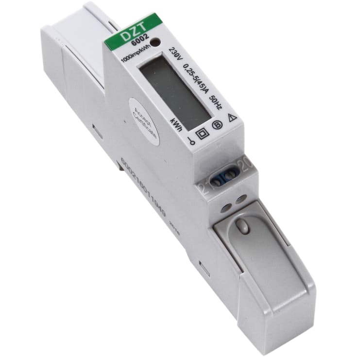 Elmätare 1F LCD 230V/45A 1M MID klass B