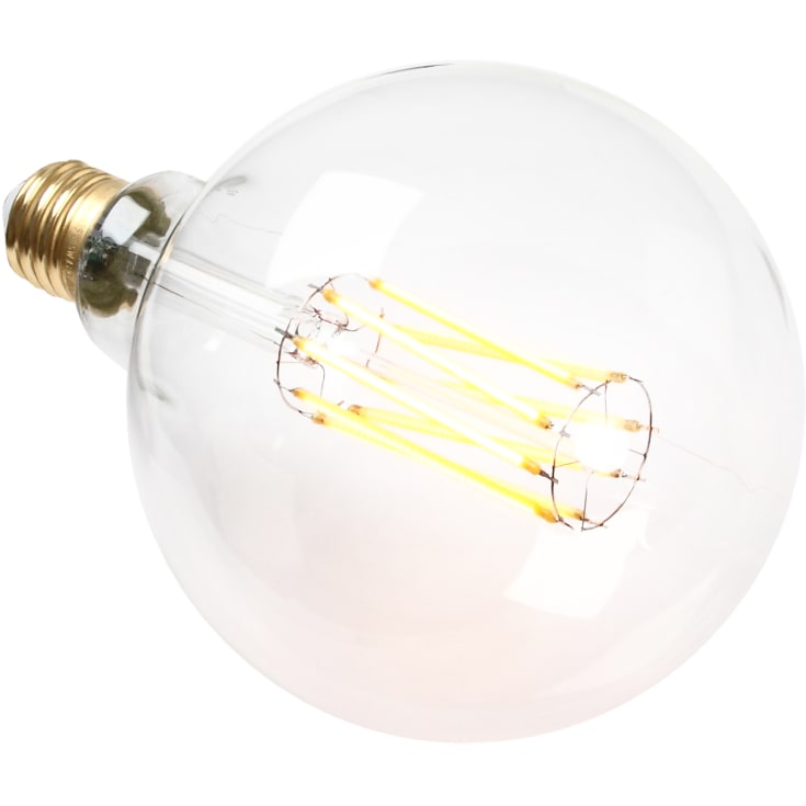 e3light Vintage E27 globlampa, 2,5W