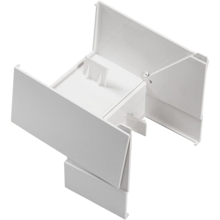 Rehau Signa invändigt hörn, Base 70/110 mm, pärlvit