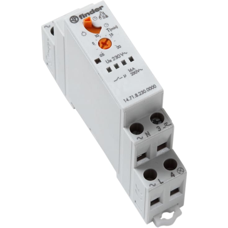 Finder multifuntionsrelæ 1 NO 230 VAC, 16A