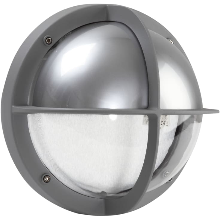 Skotlampe MIA utelys vegg, aluminium