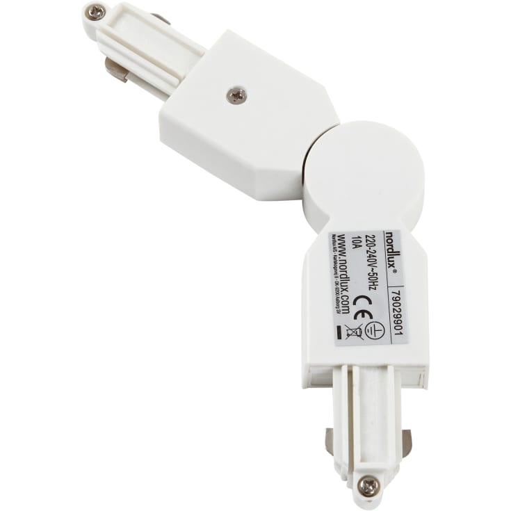 Nordlux Link 1F drejbar midtertilslutning, hvid