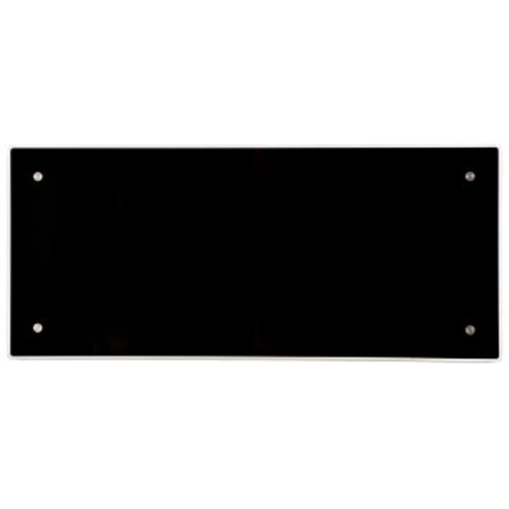 Adax Clea H elradiator med termostat & wifi, 230V, 1000W, sort glas, 12-16 m²