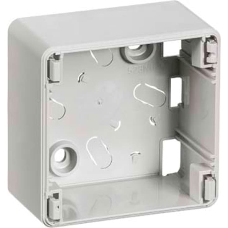 LK Opus 66 Underlag, 34 mm dyb, 1 modul, Lysegrå