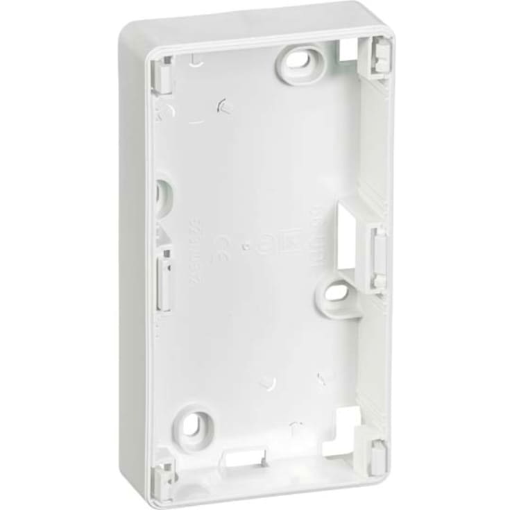 LK Opus 66 underlag, 2 modul, hvid