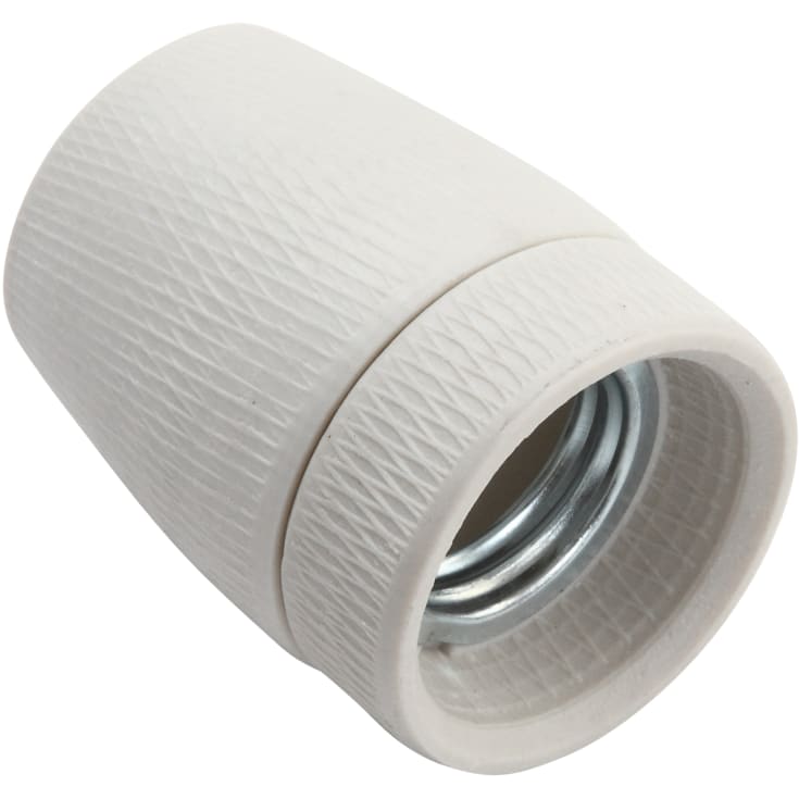 Porcelænsfatning E27 M13