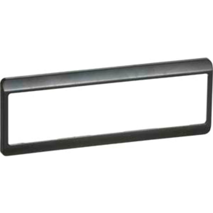 LK Opus 66 ramme, 3 modul, vandret, koksgrå