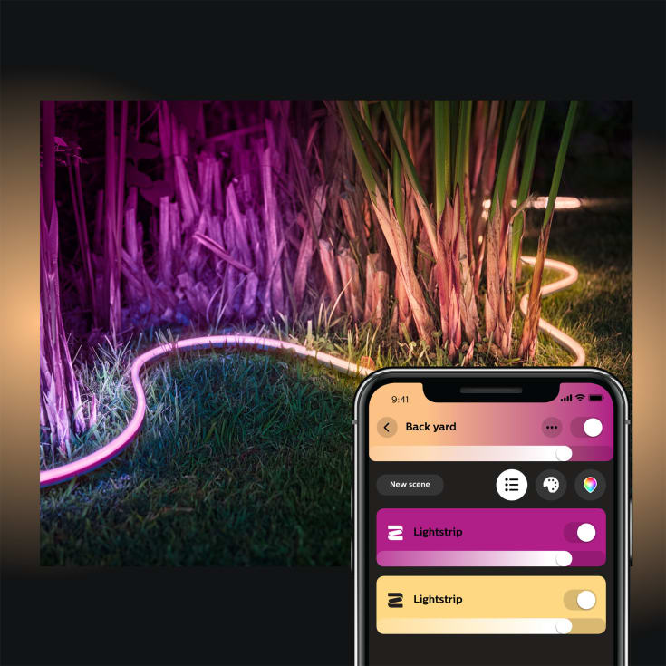 Philips Hue ljusslinga utomhus, 2 meter