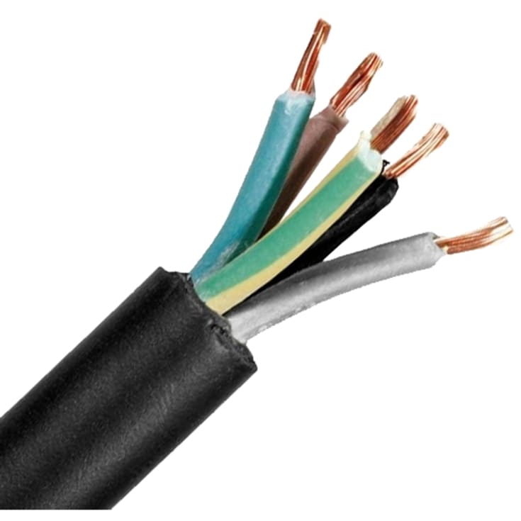 Gummikabel 5G10mm² - opmålt
