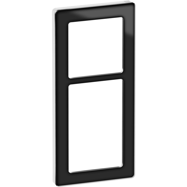 10 stk LK Fuga Pure Design ramme 2,5 modul, sort/hvid