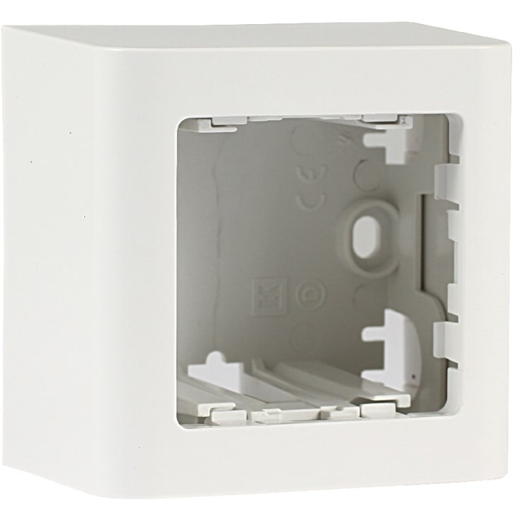 LK Fuga Softline underlag 1 modul 49 mm, hvid