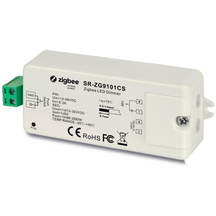 10 stk DIOFLEX PRO Zigbee controller 12-24VDC 96/192W
