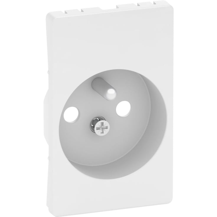 LK Fuga afdækning til pindjord, 1,5 modul, hvid