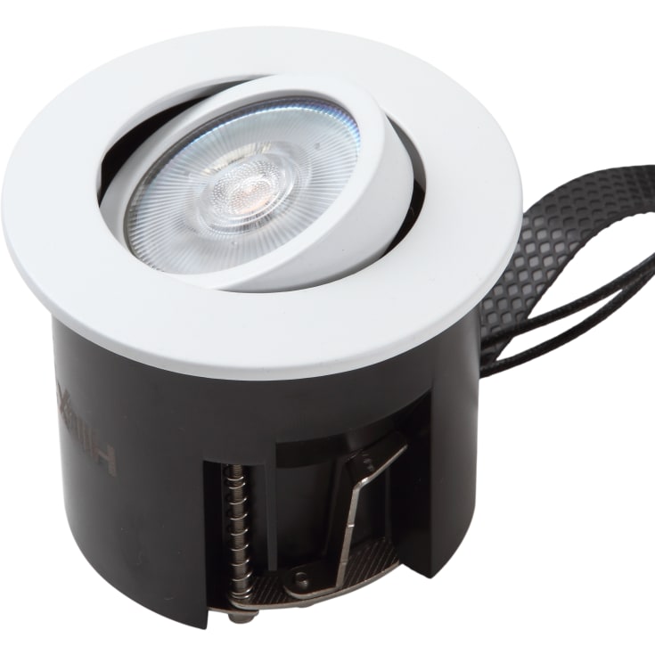 HiluX D10 Indbygningsspot GU10, Hvid